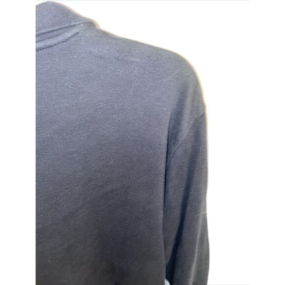 Polo Ralph Lauren Estate Rib Men’s Sweat Shirt Size Medium Black Flesh Pony - Picture 10 of 12